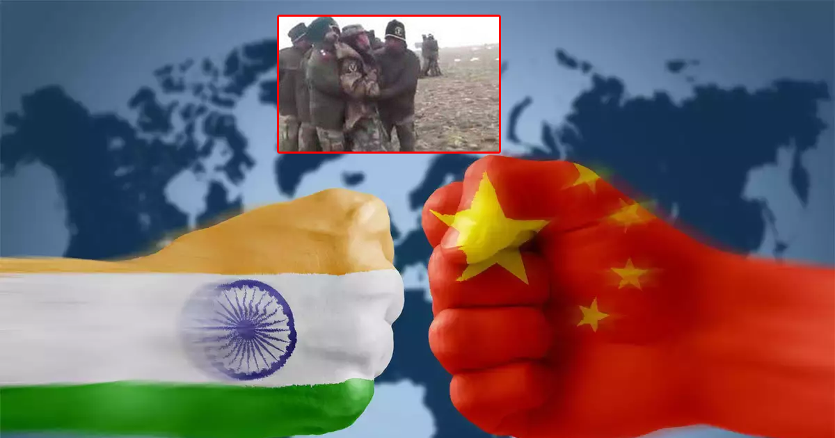 चीन भारत सीमा बिबाद :   सीमा रेखा पार गरेर चीनतर्फ गएपछि झडप