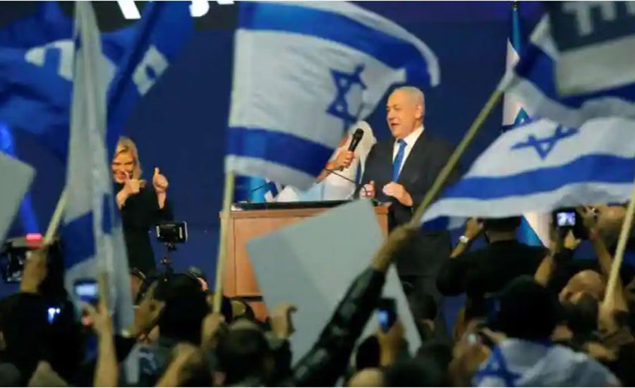 इजरायली चुनावमा जित हुने प्रधानमन्त्रीको दाबी