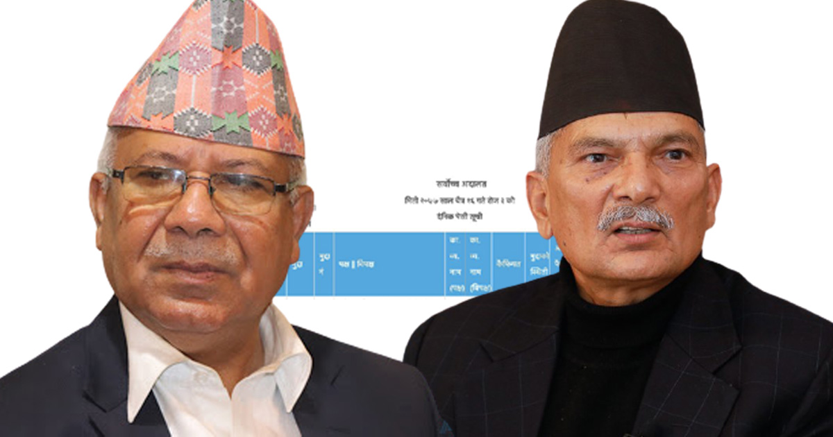 सरकारी जग्गा विवाद :  माधव नेपाल र बाबुराम भट्टराईविरुद्धको पेशी आज