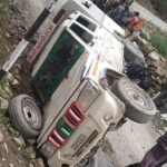कालीकोटमा जीप दुर्घटना हुँदा चालकको निधन