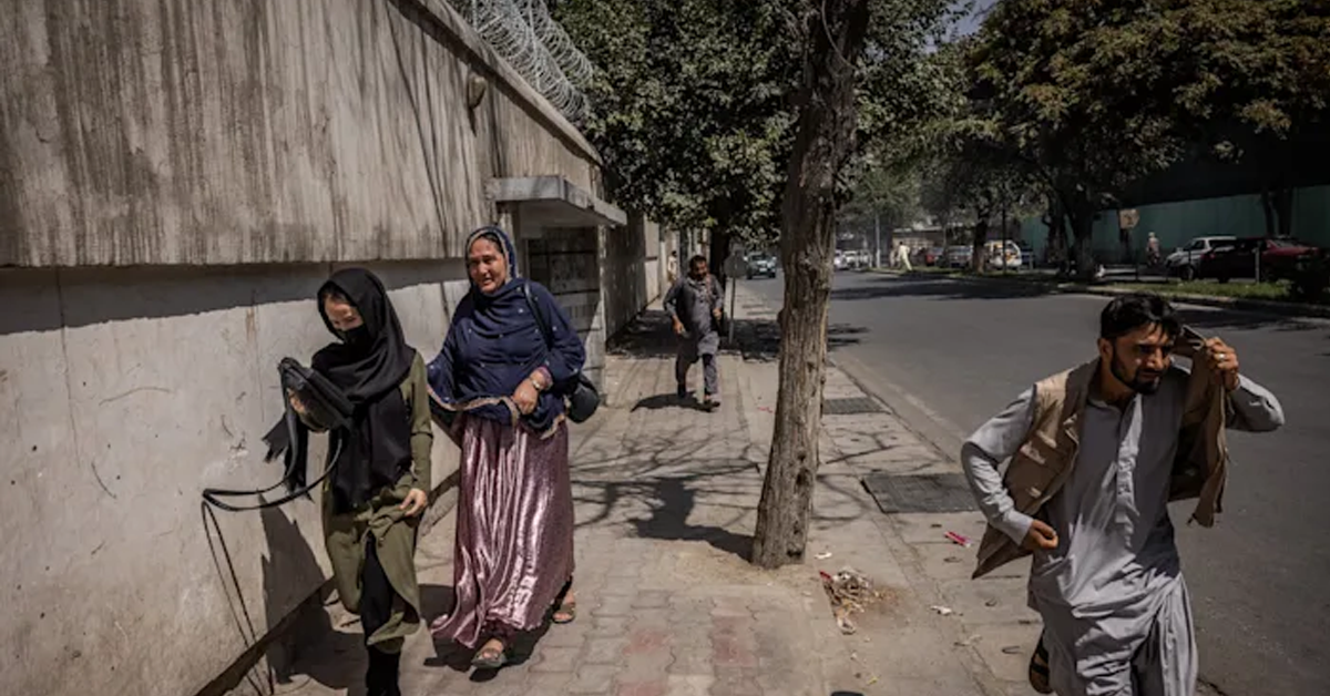 सरकारको धम्कीको बेवास्ता गर्दै तालिबानविरुद्धको आन्दोलनमा उत्रिए महिलाहरू