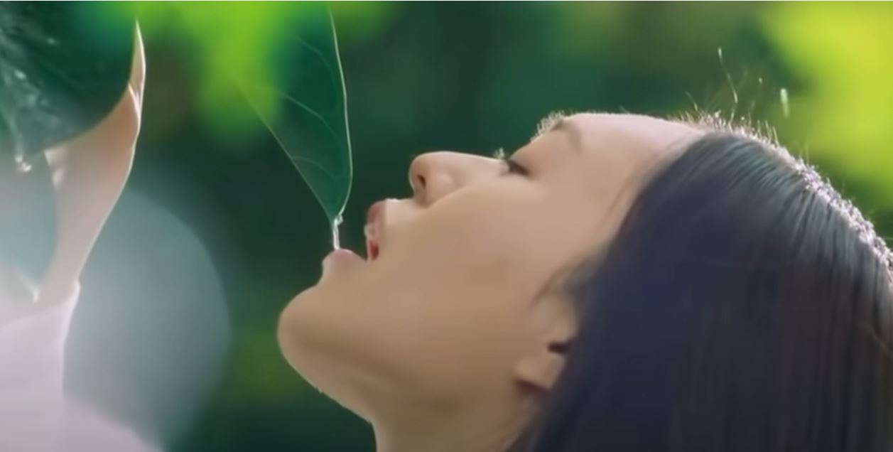 महिलालाई घाँस खुवाएको विज्ञापन बनाएपछि दक्षिण कोरियाकाे डेरी उद्योगले माग्यो माफी