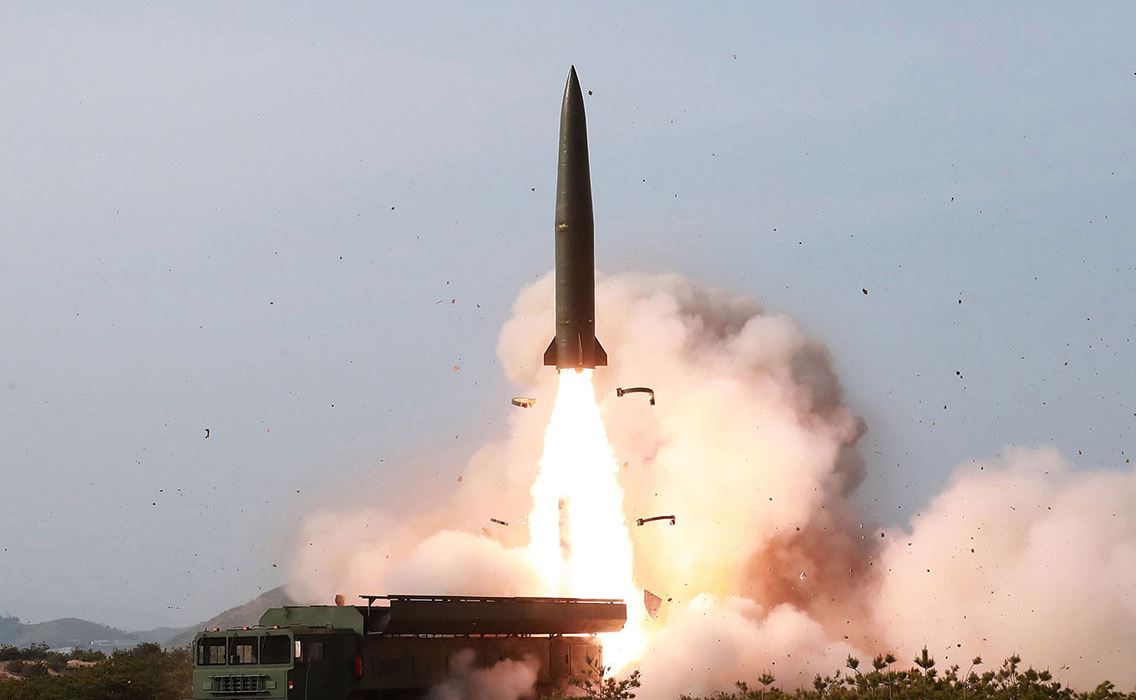 उत्तर कोरियाद्वारा व्यालिस्टिक मिसाइल प्रहार