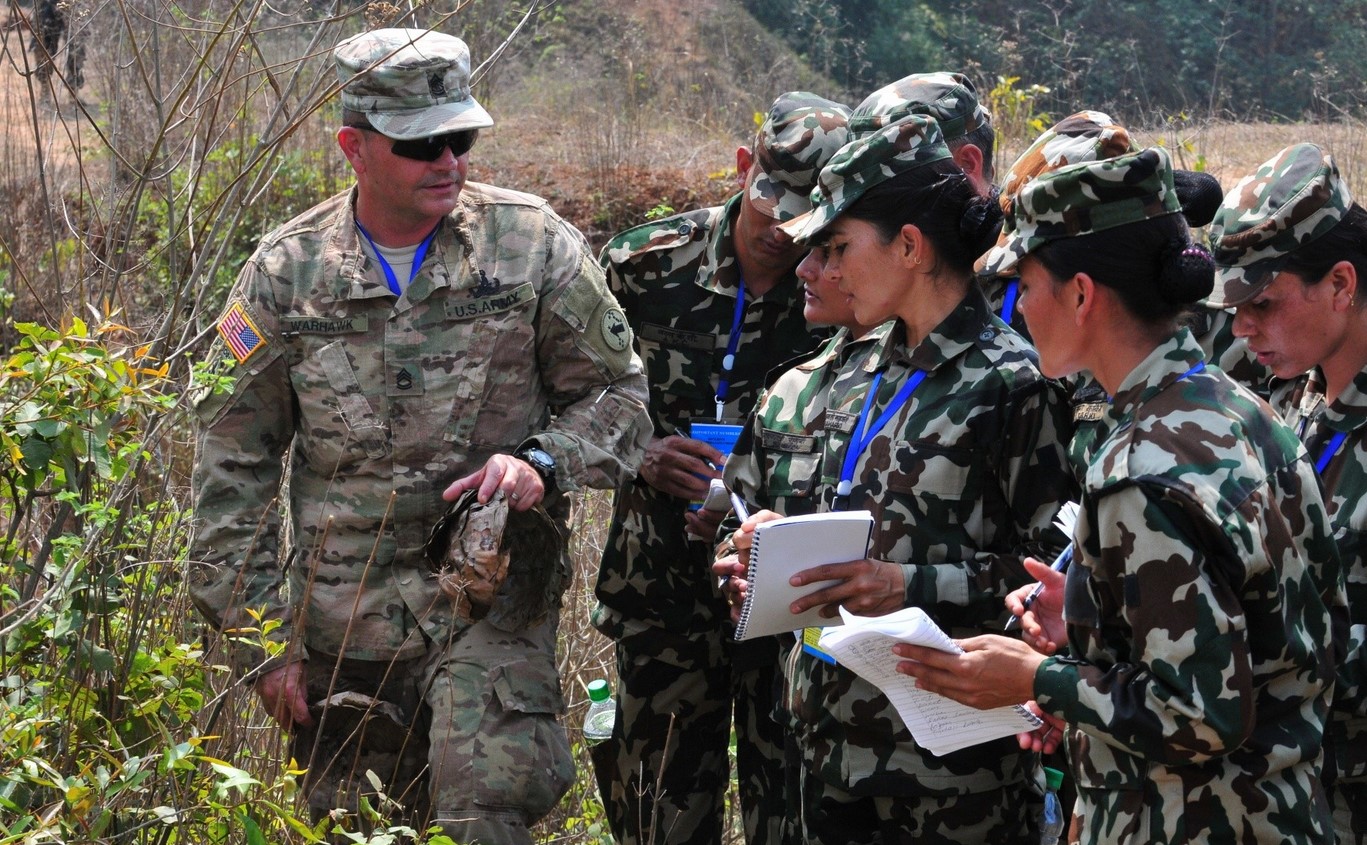 नेपाली सेना र अमेरिकी सेनाबीच आजदेखि संयुक्त तालिम