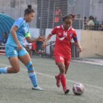 भारतलाई तीन गोलले हराउँदै नेपाल महिला यु–२० च्याम्पिनसिपको फाइनलमा