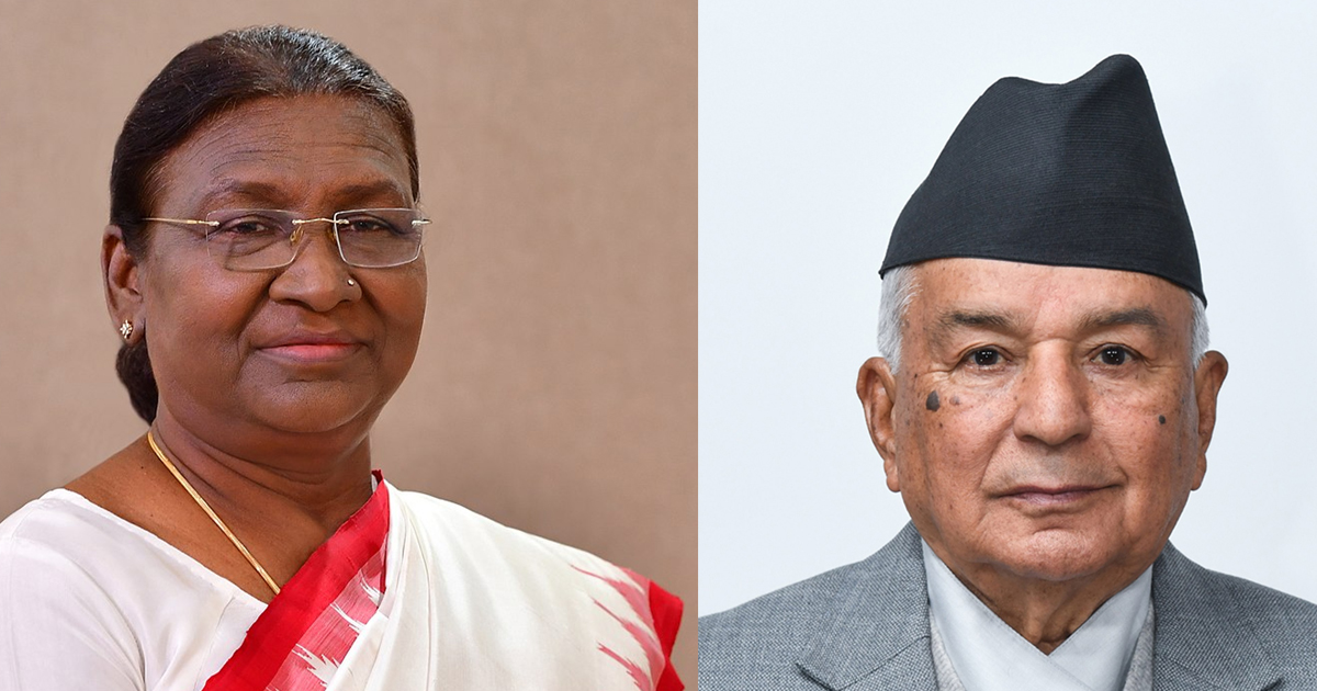 नेपाल र भारतका राष्ट्रपतिबीच टेलिफोन वार्ता