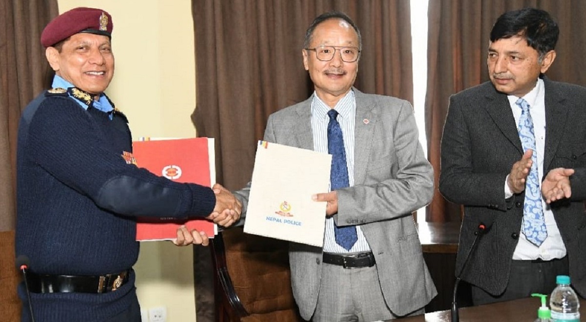 ‘नेपाल प्रहरी-एभरेष्ट बैंक छात्रवृत्ति अक्षय कोष’ स्थापना