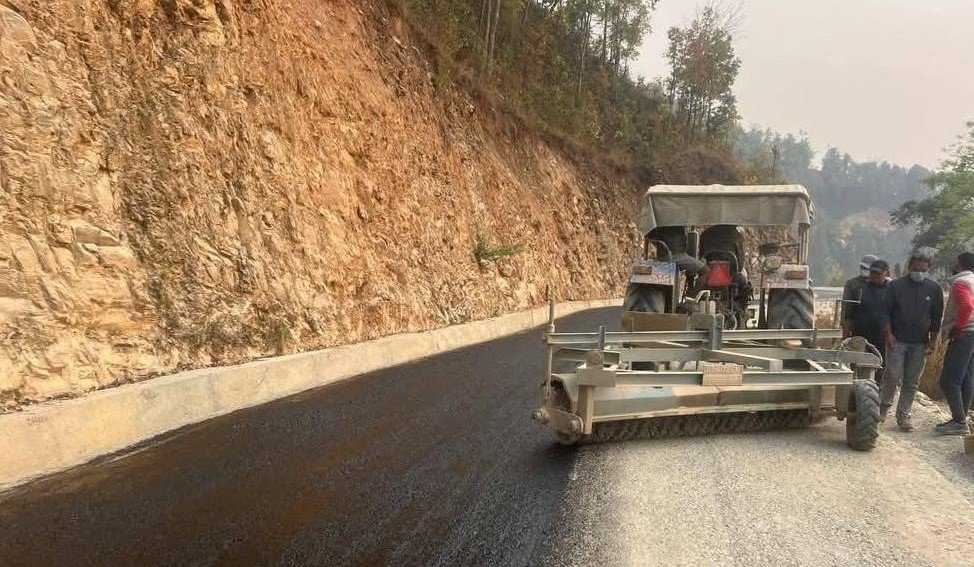काभ्रे–कोशीपूर्वको सडक १५ वर्षपछि पक्की