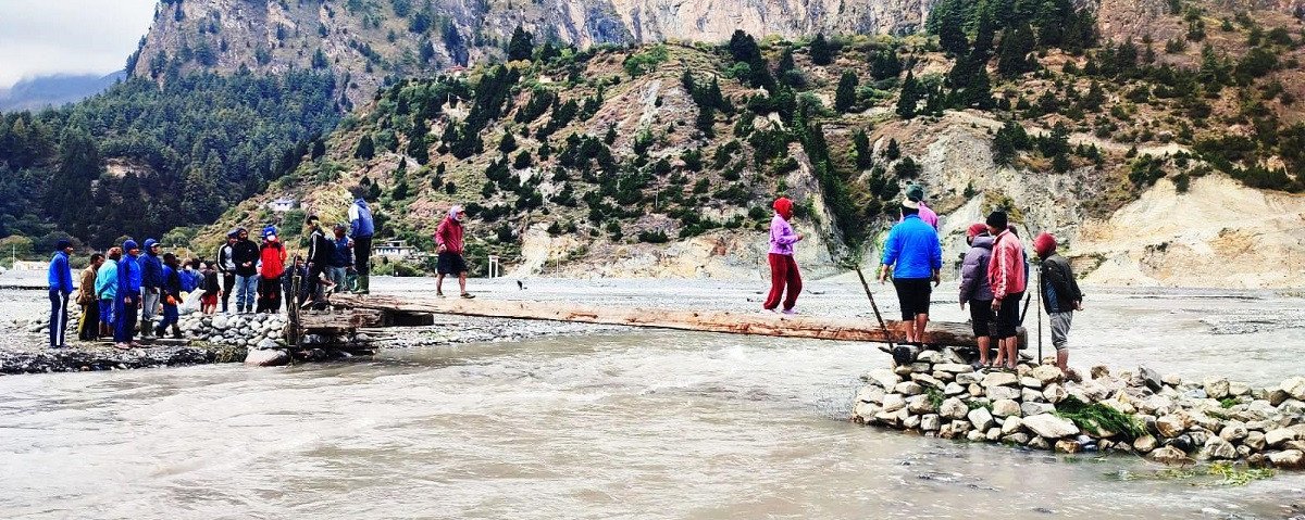 कालीगण्डकी तर्न साँघुको भर, स्थानीयलाई सास्ती