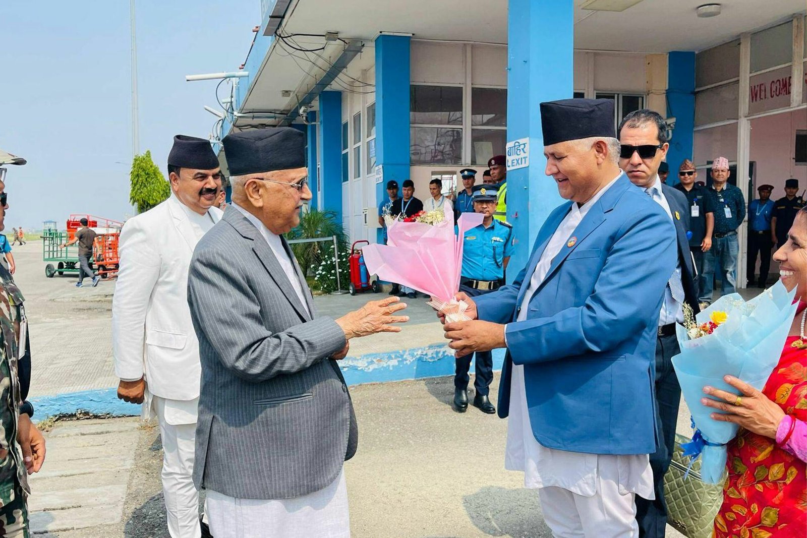 प्रधानमन्त्री ओली लुम्बिनीमा