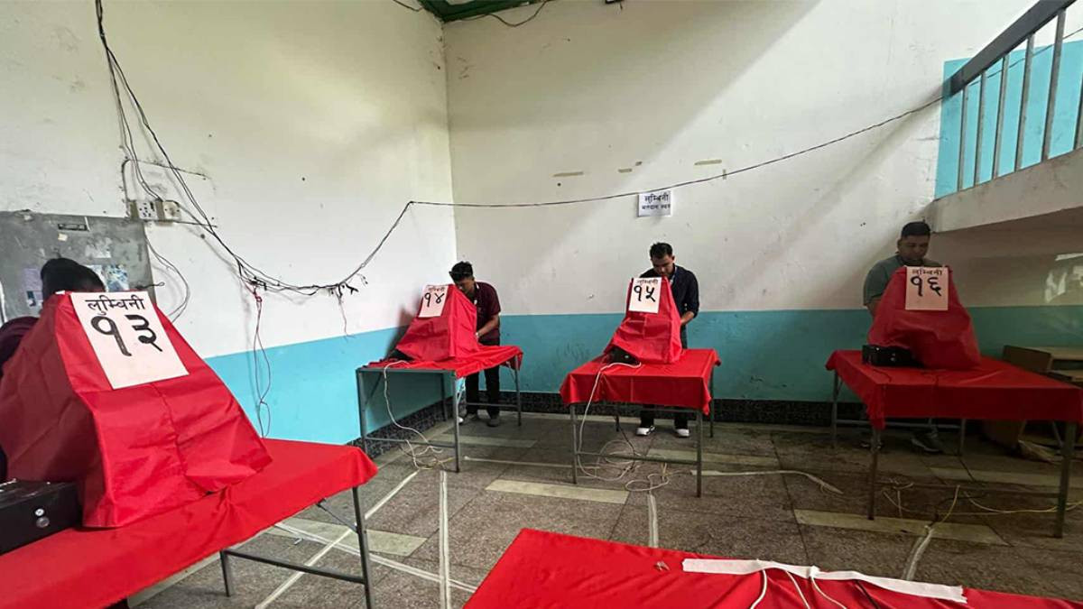 युवा संघको चुनावमा १४०४ भोट खस्यो, केहीबेरमै गणना थालिने