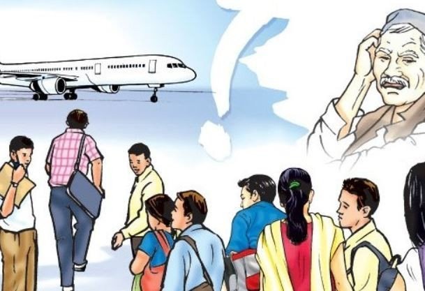 ११ महिनामा ७ लाख ६० हजार युवा विदेशिए