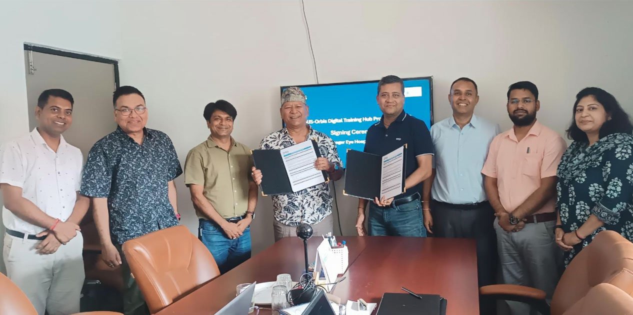 थालनी भयो विश्व स्तरीय आँखा स्वास्थ्यसम्बन्धी ‘डिजिटल’ तालिम