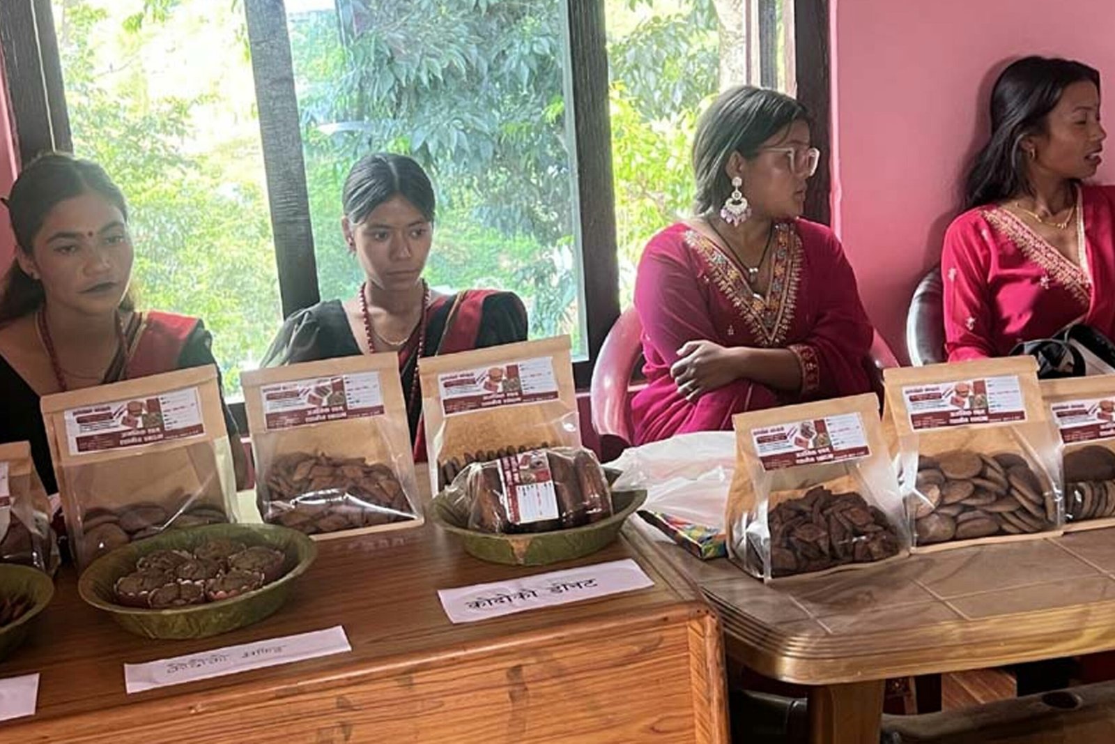 कक्षा १२ को परीक्षा दिएर बसेकालाई कोदोको परिकार उत्पादन र प्याकेजिङ तालिम