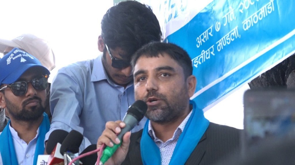 ढुक्क भए हुन्छ ०८४ पछि यो लुटतन्त्र खारेज गर्छौ : महामन्त्री बुर्लाकोटी