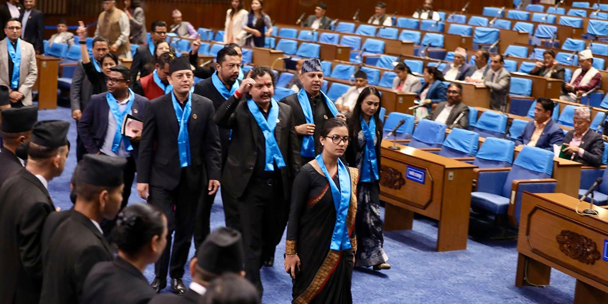 प्रतिनिधिसभा बैठक : राप्रपा र रास्वपाद्वारा बहिस्कार, बजेटबारे सदनमा उठेका प्रश्नको जवाफ दिने कार्यसूची