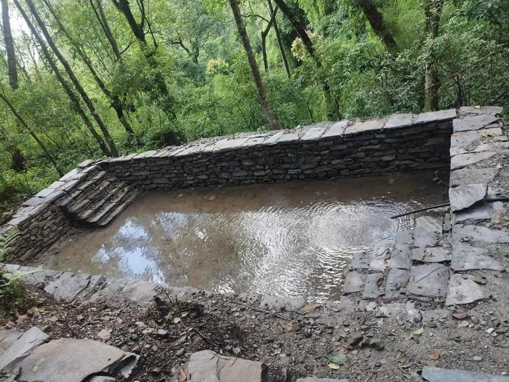 मानव–वन्यजन्तु द्वन्द्व न्यूनीकरण गर्न पोखरी निर्माण