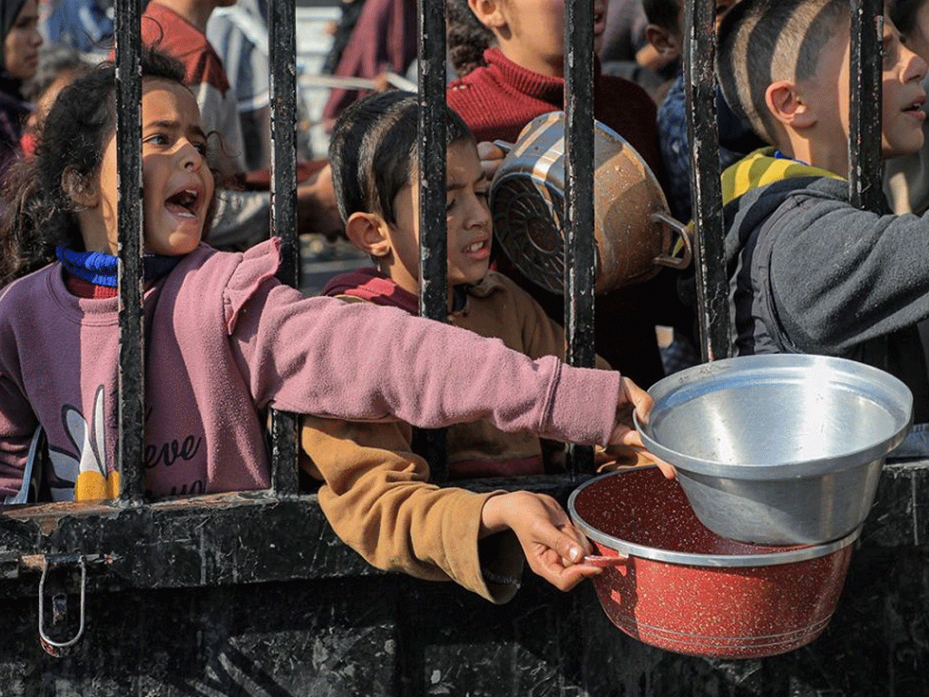 गाजाका अधिकांशले दिनको एक छाक पनि खान पाउँदैनन्