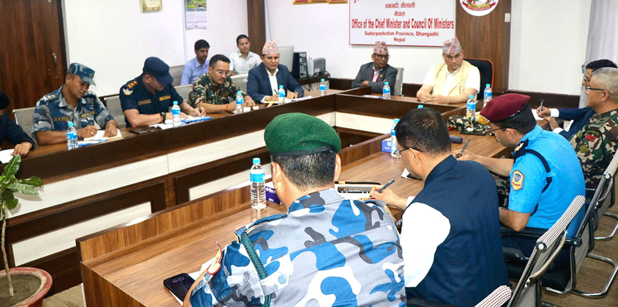 कारागारको घटना सामान्य बन्दै गएपछि सुरक्षा संयन्त्रको बैठक जारी