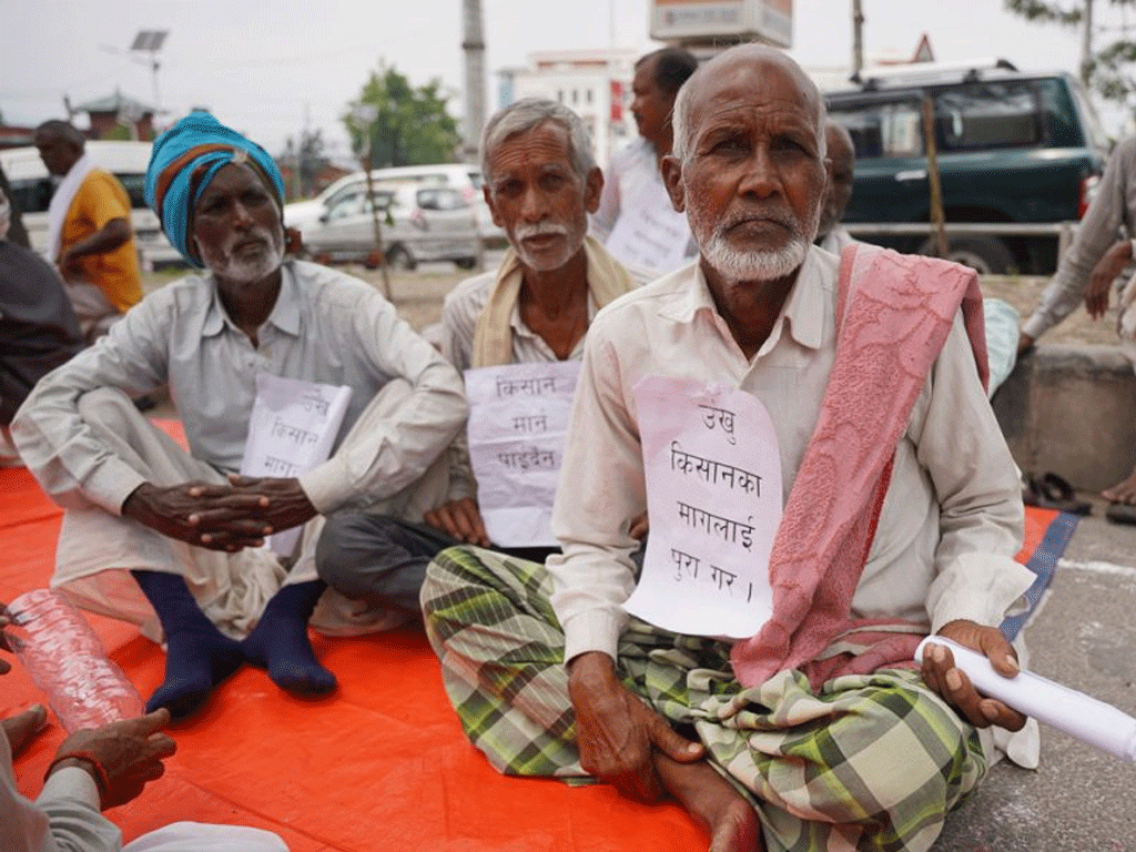 उखु किसानलाई अनुदान रकम निकासा