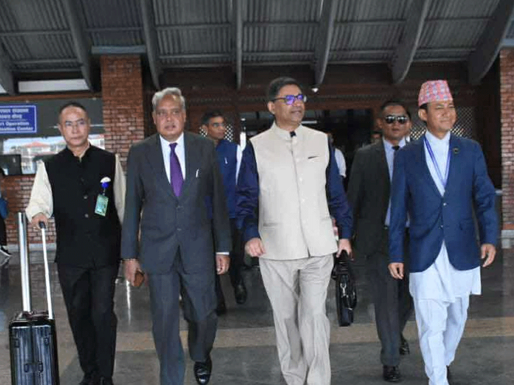 काठमाडौँ आइपुगे भारतीय विदेश सचिव मिश्री