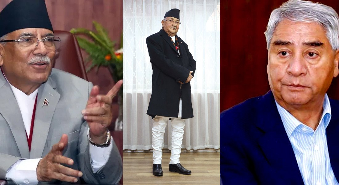 निवर्तमान प्रधानमन्त्री ओलीदेखि तीन दलका शीर्ष नेता एक सातादेखि ‘भूमिगत’