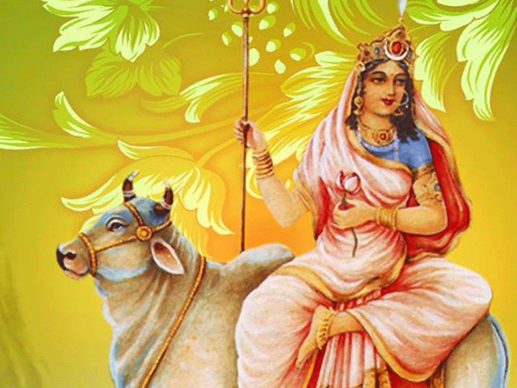 नवरात्रको पहिलो दिन गरियो शैलपुत्री देवीको पूजाआराधना
