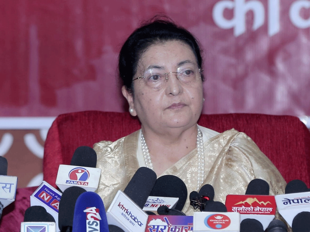‘दीपावलीले सत्य, न्याय र सदाचारको मार्गमा अघि बढ्ने प्रेरणा दिओस्’ : पूर्वराष्ट्रपति भण्डारी