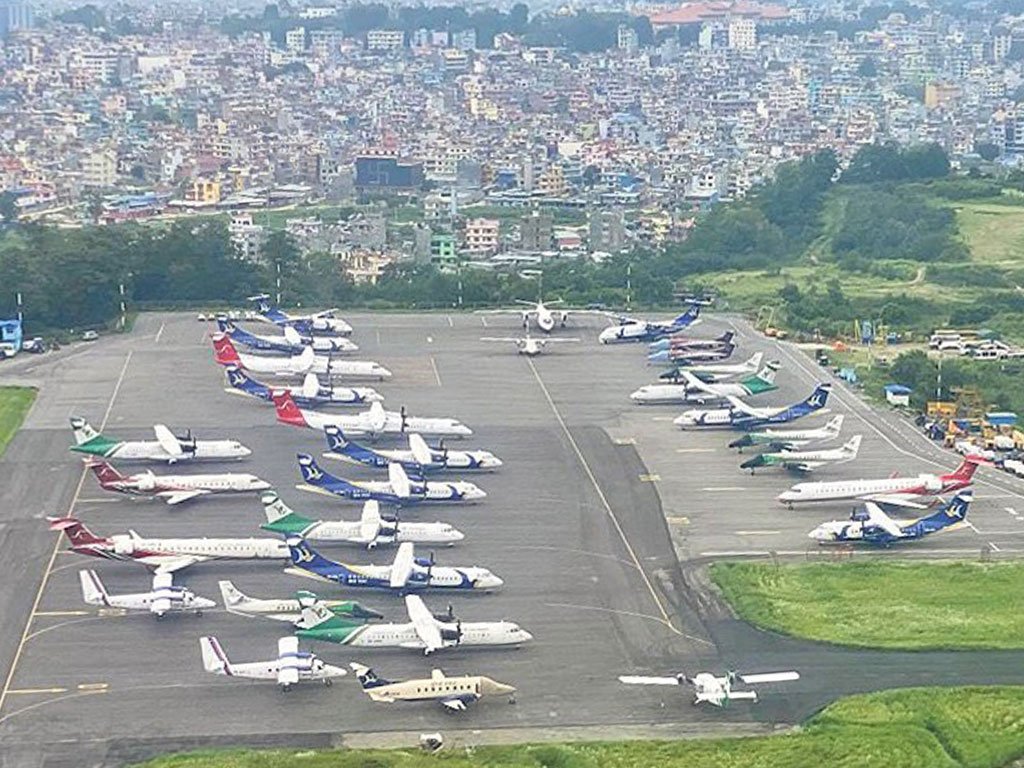 सबै आन्तरिक उडान रद्द