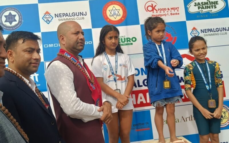 दोस्रो नेपालगन्ज नेशनल स्वीमिब च्याम्पिनसीप २०२५ शुक्रबार बिहानदेखि नेपालगन्जमा सुरु भएको छ ।
