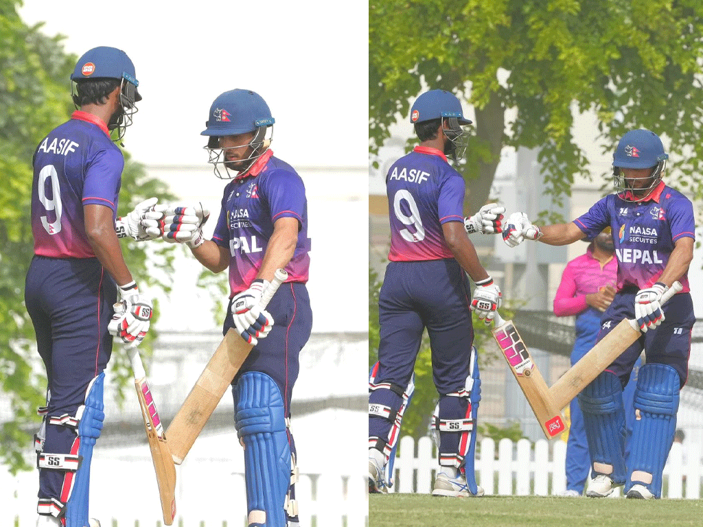 नेपालले युएईलाई दियो २४० रनको लक्ष्य