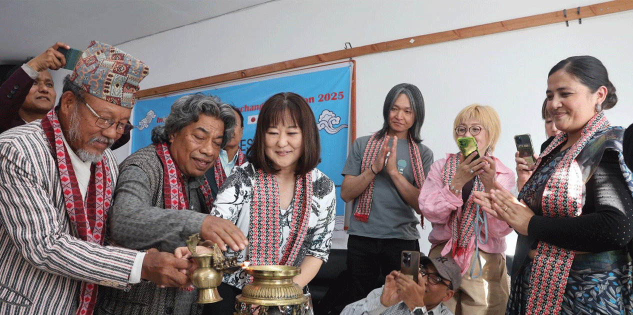 काठमाडौँमा अन्तर्राष्ट्रिय कला प्रदर्शनी सुरु