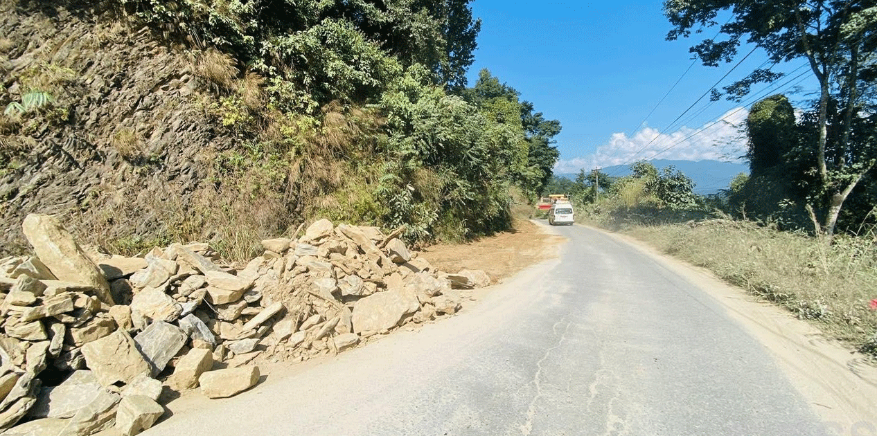 आजदेखि तुरतुरे–चाम्बास सडकखण्ड दैनिक छ घण्टा बन्द