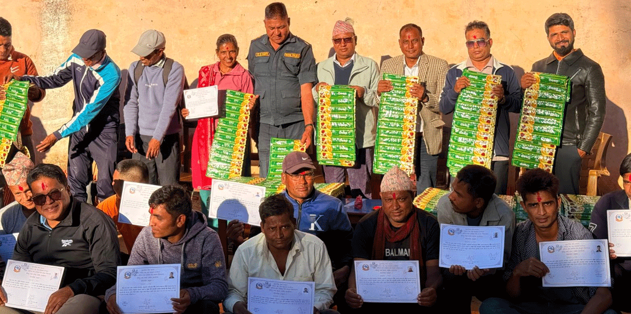 कैदीबन्दीलाई अगरबत्ती उत्पादनसम्बन्धी तालिम