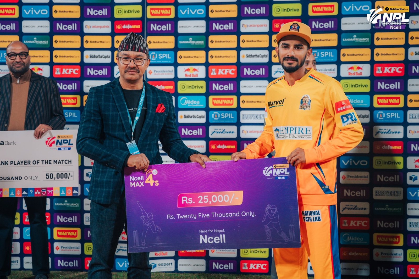 एनपीएलः ईशान पाण्डे बने अर्धशतक हान्ने १७औँ खेलाडी