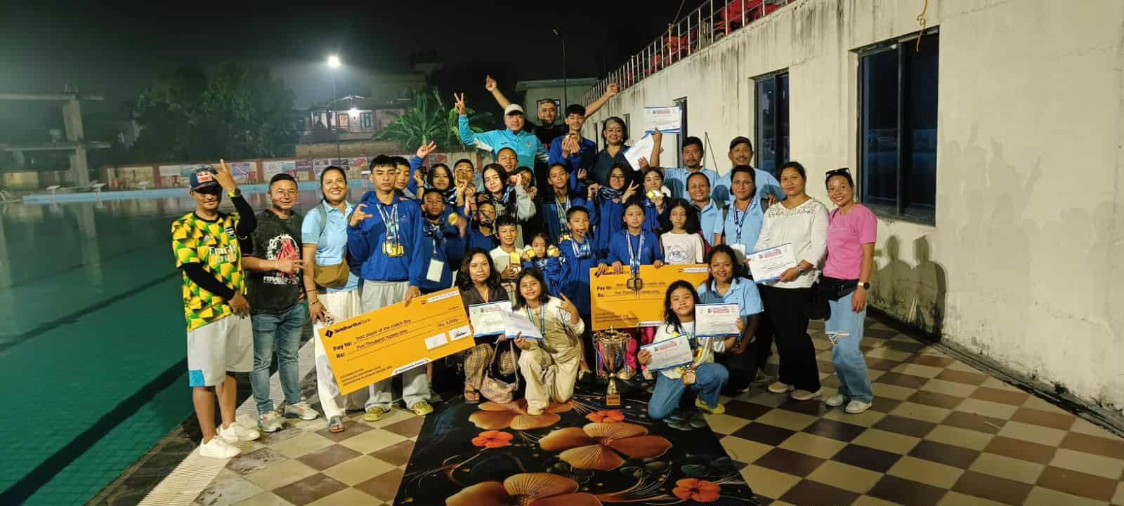 सगरमाथा स्वीमिङ क्लब बन्यो नेपालगन्ज नेशनल स्वीमिङ च्याम्पिनसीप