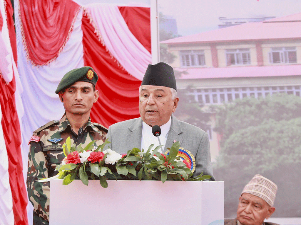 ‘लोकतन्त्र, देश र जनताका लागि फागुन २१ गतेको निर्वाचन अपरिहार्य’ : राष्ट्रपति पौडेल