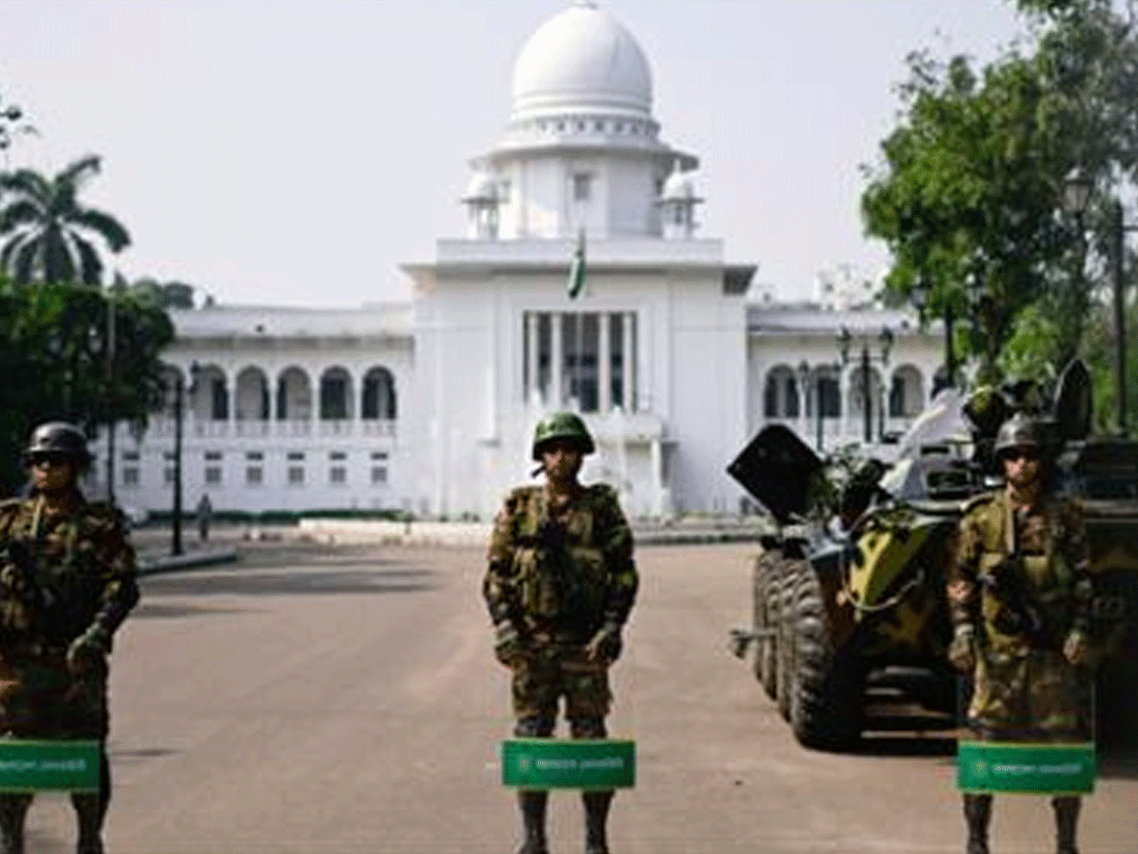 शेख हसिना विरुद्धको फैसलाअघि बंगलादेशमा कडा सुरक्षा
