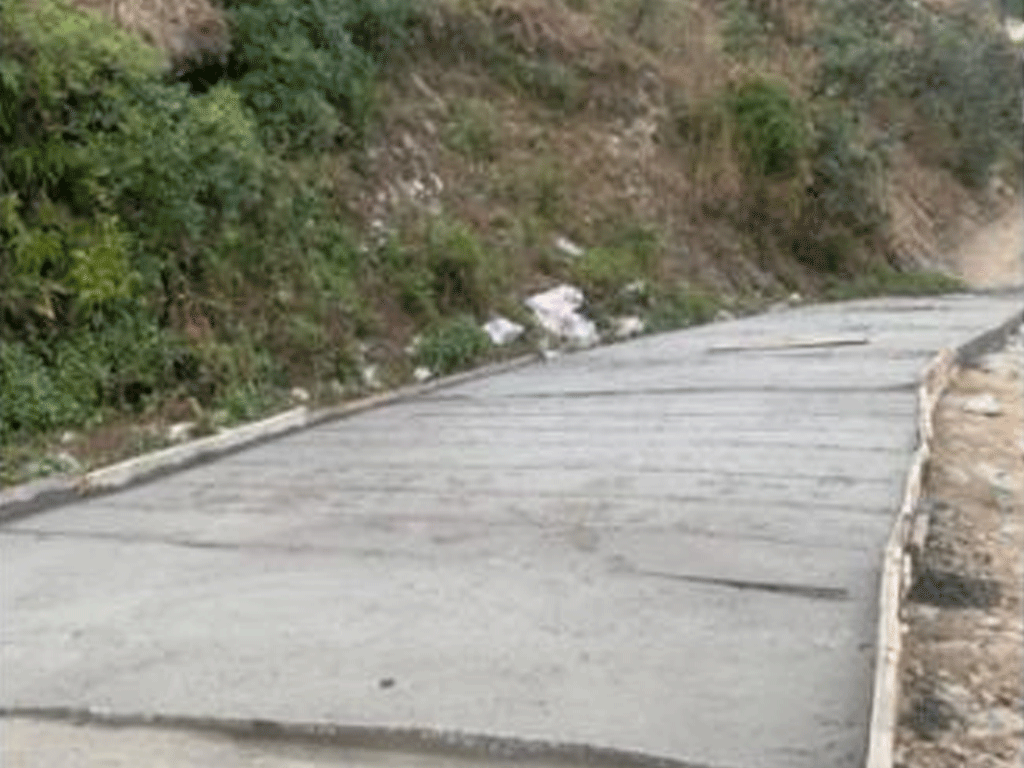पोखरेबगर–घोडेपानी सडक स्तरोन्नति सुरु