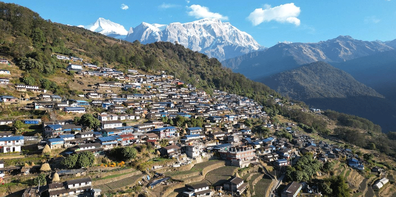 अन्नपूर्ण संरक्षण क्षेत्रको प्राकृतिक आकर्षणले पर्यटक लोभ्याउँदै