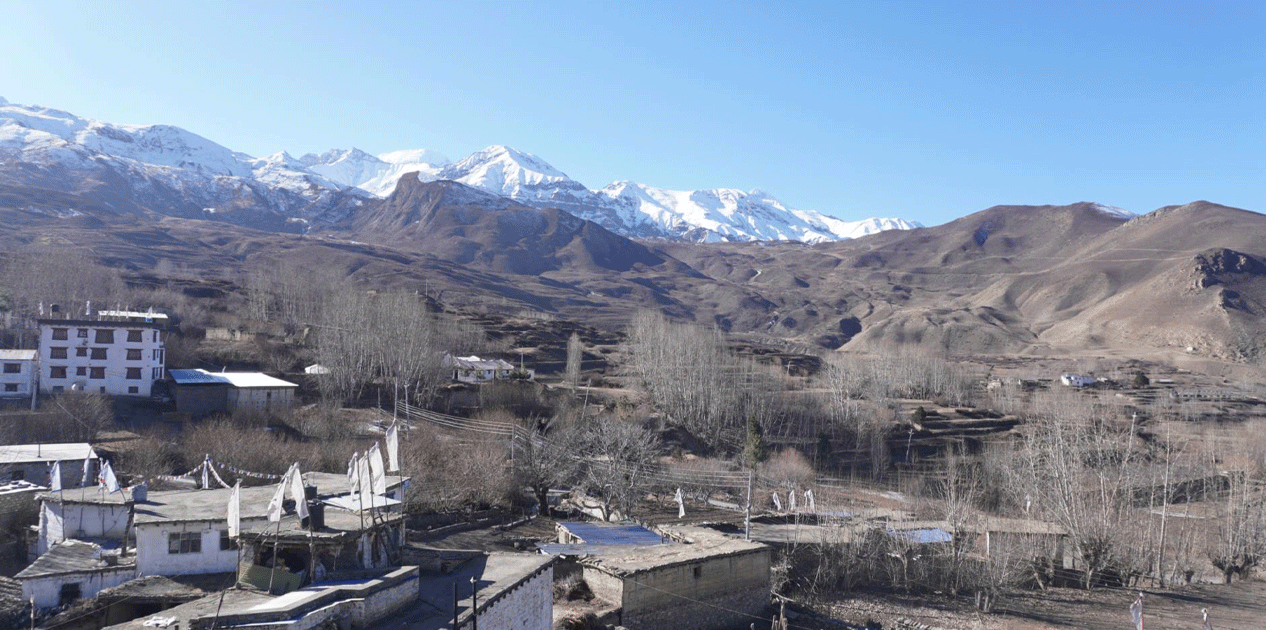 मुस्ताङस्थित रानीपौवा बजार पर्यटनले गुल्जार भइरहँदा ‘झारकोट’ ओझेलमा