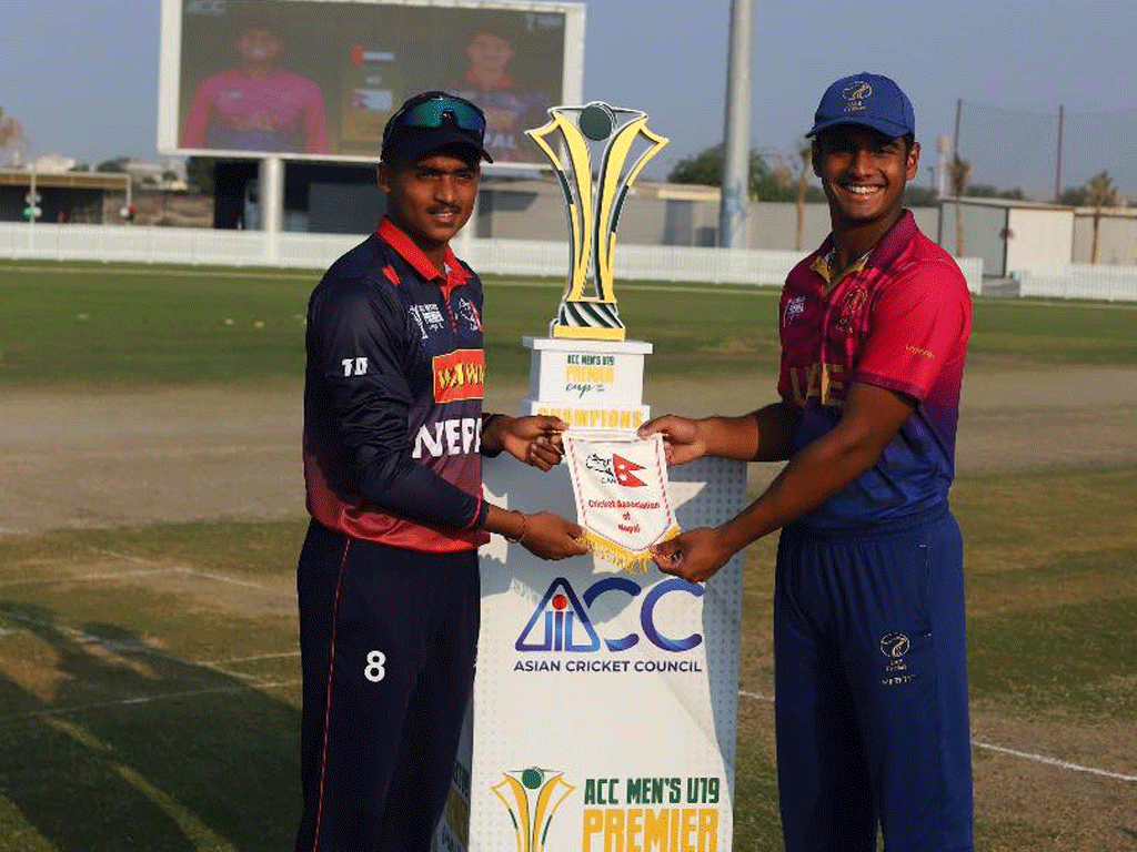 उपाधि जित्न नेपाललाई युएईले दियो १४८ रनको लक्ष्य