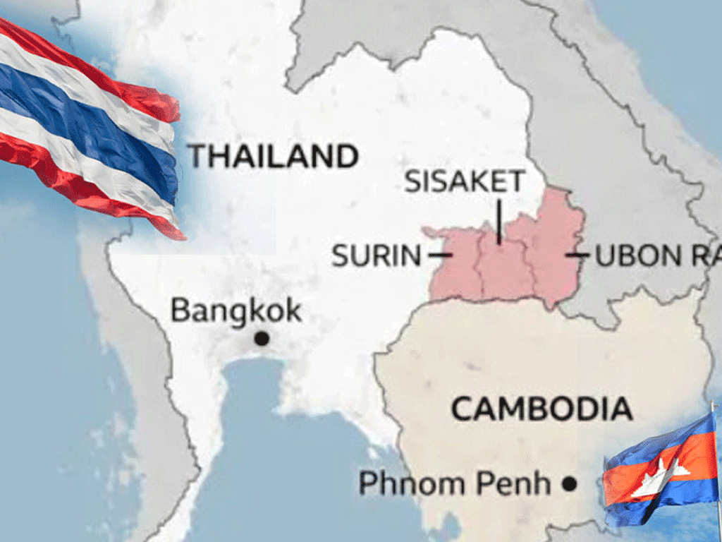 थाइल्यान्ड र क्याम्बोडियाबीच तीन हप्तापछि शान्ति सम्झौता
