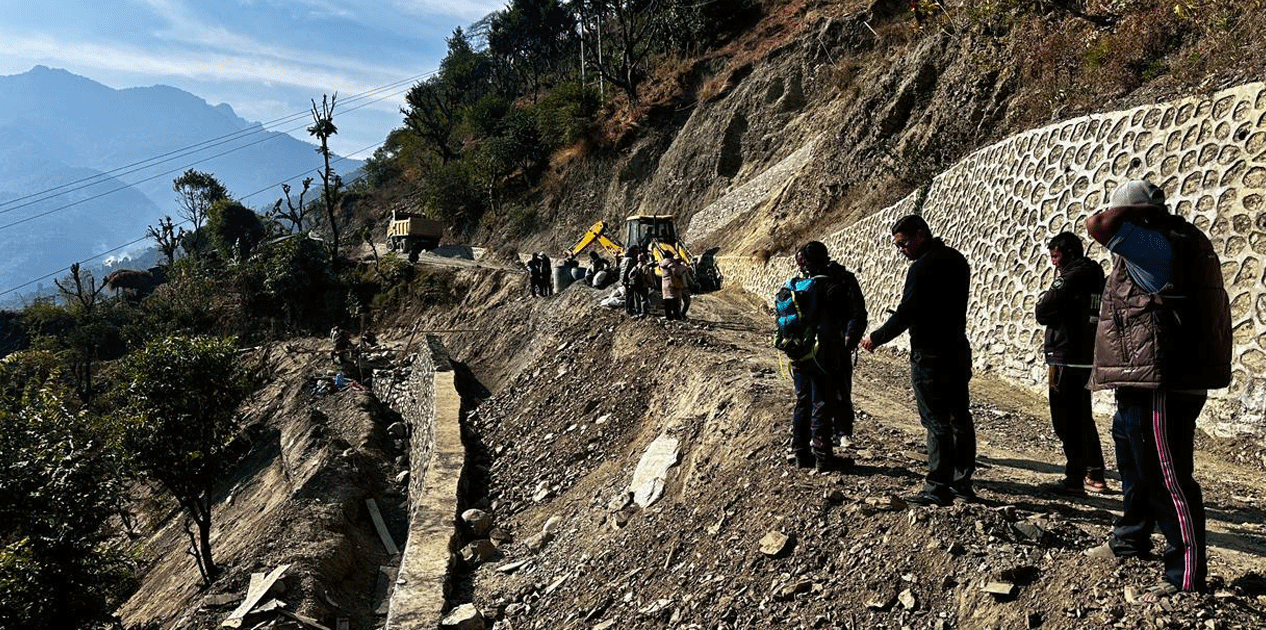 पखेर-बरङ्जा सडक योजना अन्तिम चरणमा