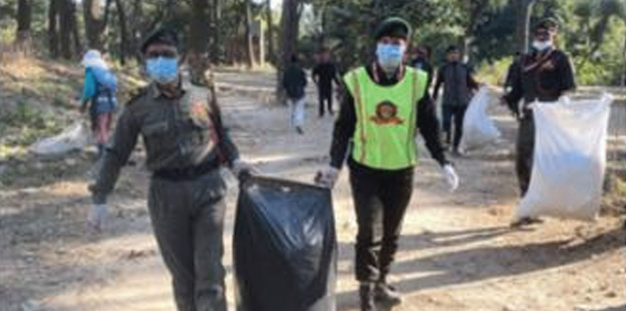 पशुपति क्षेत्रका सम्पदा सफाइ अभियान सुरु