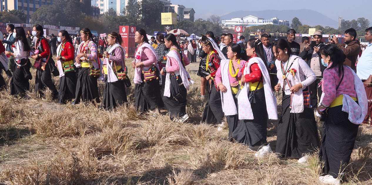 किरात समुदायले मनाए उधौली साकेला पर्व