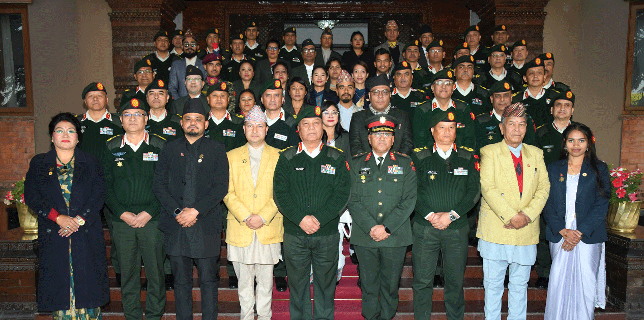 प्रधान सेनापति सिग्देलले गरे राष्ट्रिय सेवा दलको प्रशंसा