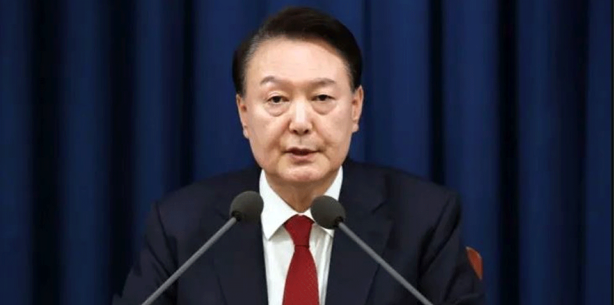 दक्षिण कोरियाका पूर्वराष्ट्रपति युन दोषी ठहर, पाँच वर्षको जेल सजाय