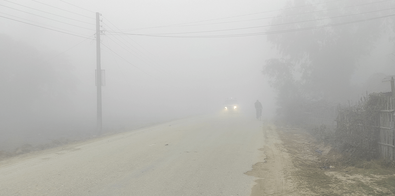 आज तराईमा हुस्सु लाग्ने, पहाडी र हिमाली क्षेत्रमा मौसम सफा रहने