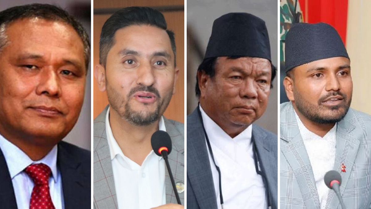 अन्तरिम सरकारका चार मन्त्री चुनावी मैदानमा